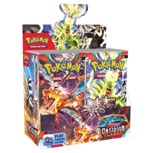 Pokemon TCG Scarlet & Violet Obsidian Flames Booster Display Box 36 Packs