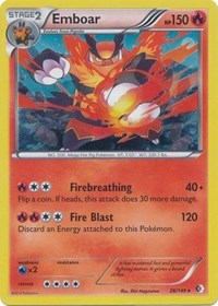 Emboar (26/149) (Cosmos Holo) (Blister Exclusive) [Black & White: Boundaries Crossed]