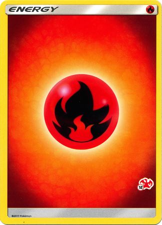 Fire Energy (Charizard Stamp #12) [Battle Academy 2020]