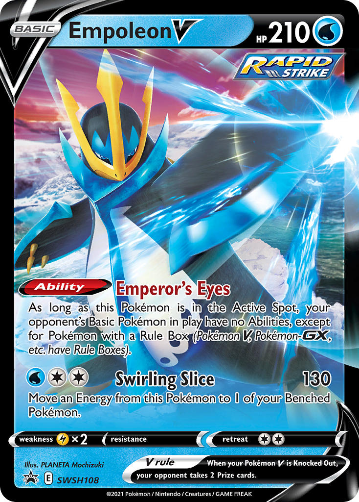 Empoleon V (SWSH108) [Sword & Shield: Black Star Promos]