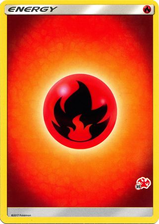 Fire Energy (Charizard Stamp #35) [Battle Academy 2020]