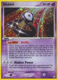 Unown (B) (B/28) [EX: Unseen Forces]