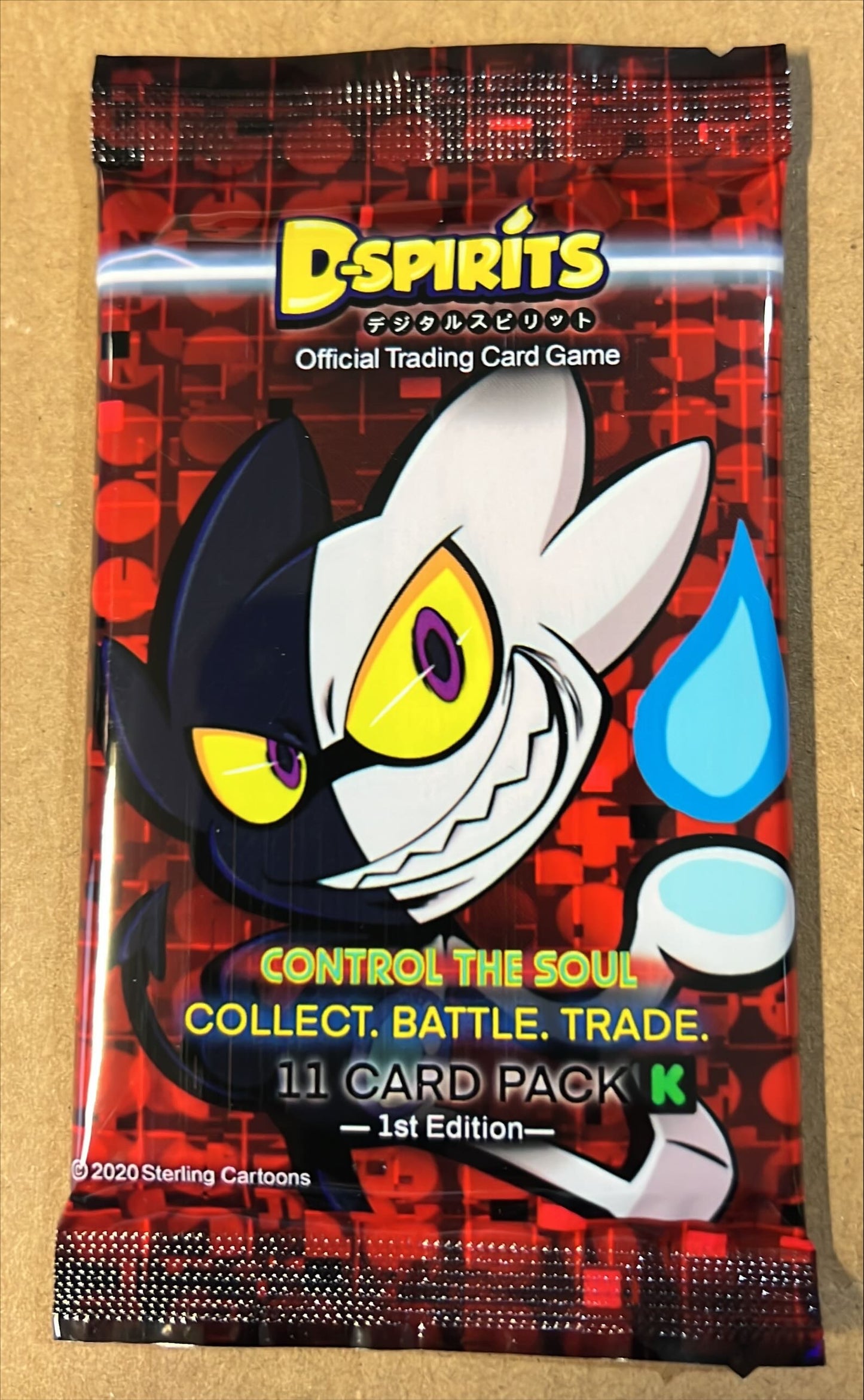 D-Spirits TCG Kickstarter Control The Soul 1st Edition 4x Pack Art Boosters