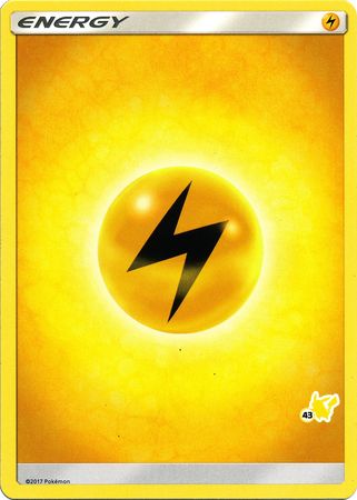 Lightning Energy (Pikachu Stamp #43) [Battle Academy 2020]